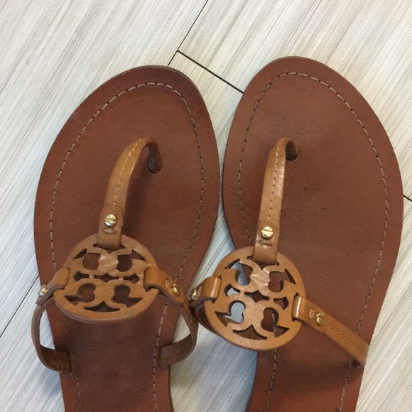 Tory Burch Shoes - Tory Burch Miller Sandals Cognac